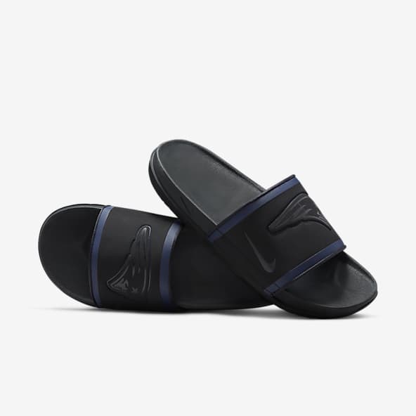 Unisex 25 50 New England Patriots Sandals Slides. Nike